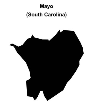 Mayo (Güney Carolina) boş ana hat haritası