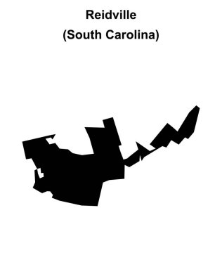 Reidville (Güney Carolina) boş ana hat haritası