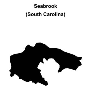 Seabrook (Güney Carolina) boş ana hat haritası