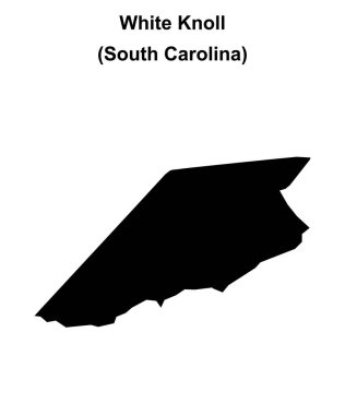 White Knoll (Güney Carolina) boş ana hat haritası