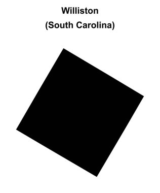 Williston (Güney Carolina) boş ana hat haritası