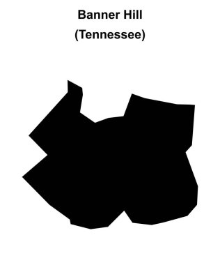 Banner Hill (Tennessee) boş ana hat haritası
