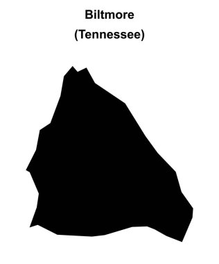 Biltmore (Tennessee) boş ana hat haritası