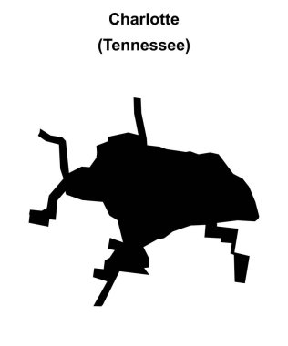 Charlotte (Tennessee) boş ana hat haritası