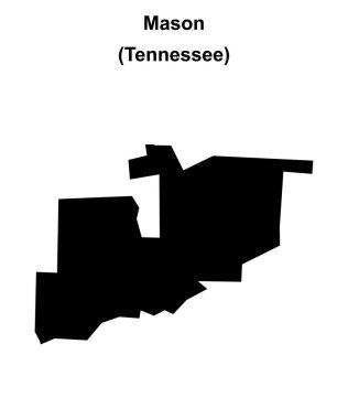 Mason (Tennessee) boş ana hat haritası