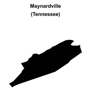 Maynardville (Tennessee) boş ana hat haritası