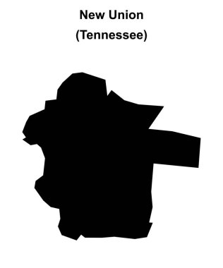 Yeni Birlik (Tennessee) boş ana hat haritası