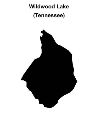 Wildwood Gölü (Tennessee) boş ana hat haritası