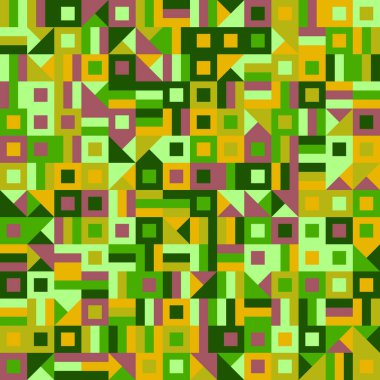 Renkli geometrik desen arka plan tasarımı-soyut vektör grafik