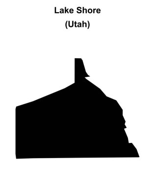 Lake Shore (Utah) boş ana hat haritası
