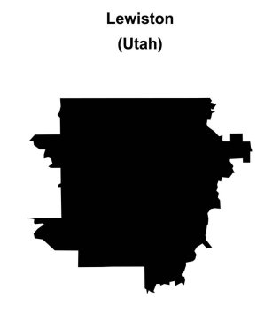 Lewiston (Utah) boş ana hat haritası