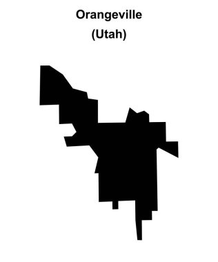 Orangeville (Utah) boş ana hat haritası