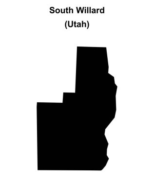 Güney Willard (Utah) boş ana hat haritası