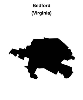 Bedford (Virginia) boş ana hat haritası