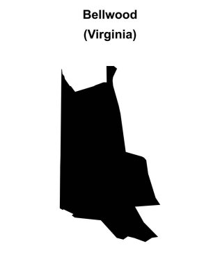 Bellwood (Virginia) boş ana hat haritası