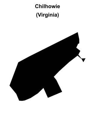 Chilhowie (Virginia) boş ana hat haritası