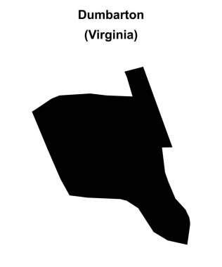 Dumbarton (Virginia) boş ana hat haritası