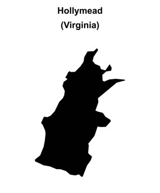 Hollymead (Virginia) boş ana hat haritası