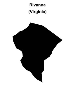 Rivanna (Virginia) boş ana hat haritası