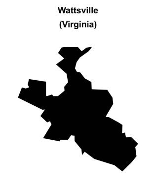 Sazlıköy (Virginia) boş ana hat haritası