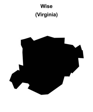 Wise (Virginia) boş ana hat haritası