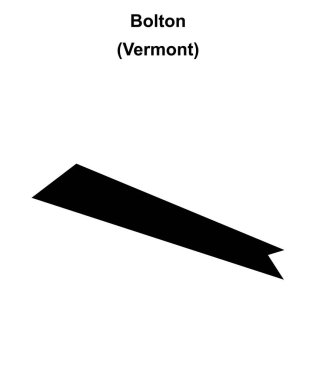 Bolton (Vermont) boş ana hat haritası