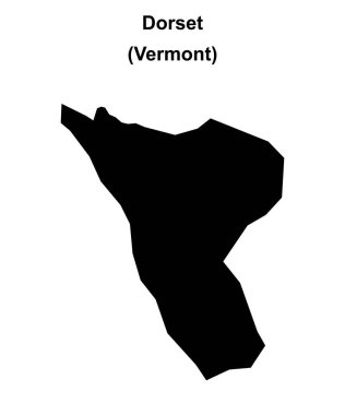 Dorset (Vermont) boş ana hat haritası