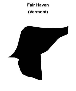 Fair Haven (Vermont) boş ana hat haritası