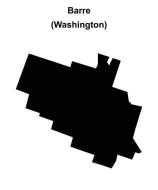 Barre (Washington) boş ana hat haritası