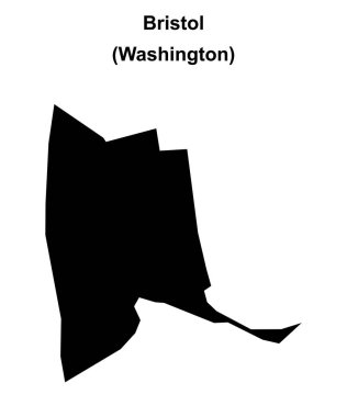 Bristol (Washington) boş ana hat haritası