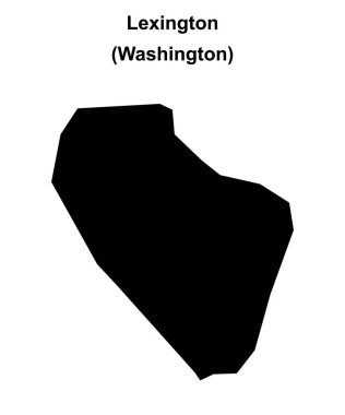 Lexington (Washington) boş ana hat haritası