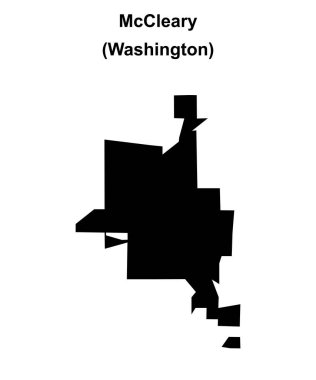 McCleary (Washington) boş ana hat haritası