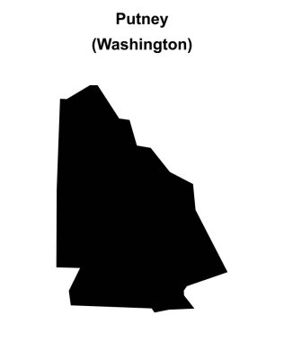 Putney (Washington) boş ana hat haritası