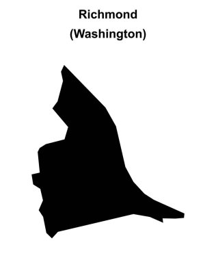 Richmond (Washington) boş ana hat haritası