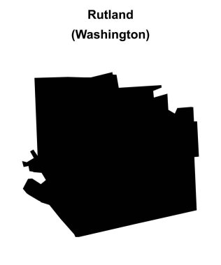 Rutland (Washington) boş ana hat haritası