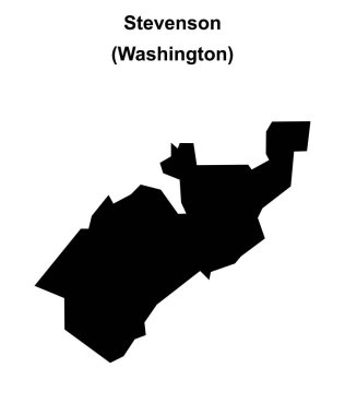 Stevenson (Washington) boş ana hat haritası