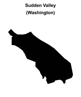 Ani Vadi (Washington) boş ana hat haritası