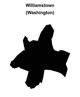 Williamstown (Washington) boş ana hat haritası