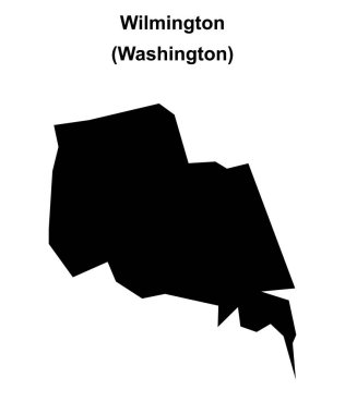 Wilmington (Washington) boş ana hat haritası