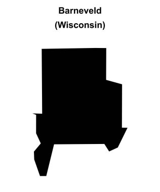 Barneveld (Wisconsin) boş ana hat haritası