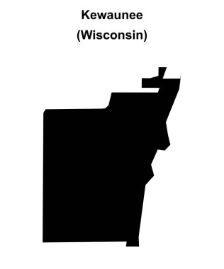 Kewaunee (Wisconsin) boş ana hat haritası