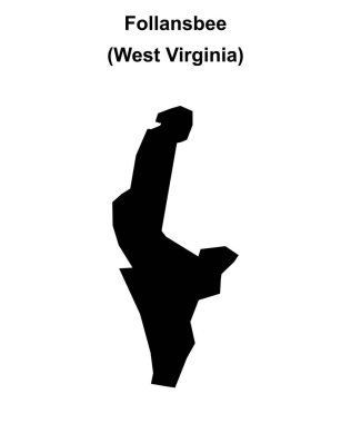 Follansbee (Batı Virginia) boş ana hat haritası