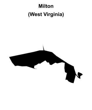 Milton (Batı Virginia) boş ana hat haritası