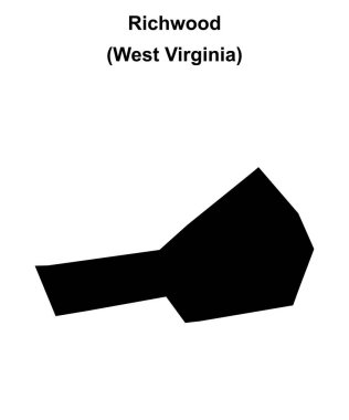 Richwood (Batı Virginia) boş ana hat haritası