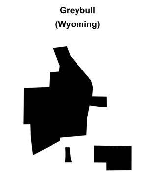 Greybull (Wyoming) boş ana hat haritası
