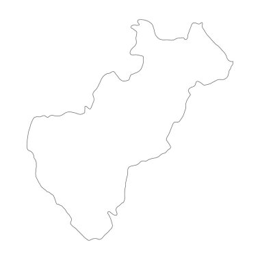 Queretaro durum boş sınır haritası