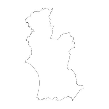 Manawatu-Wanganui bölgesi boş ana hat haritası