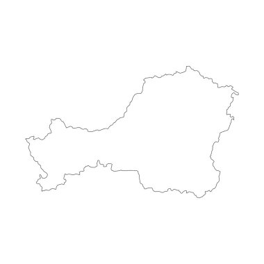 Tuva boş dış hat haritası