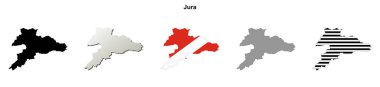 Jura kantonu boş ana hat haritası ayarlandı