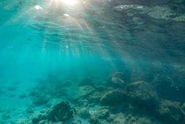 Deniz manzarası çok güzel.